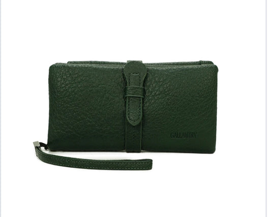SOFT FOLDING WALLET - GREEN
