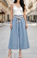 DENIM PALAZZO - 10-16 - LIGHT WASH