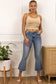KICK FLARE FRAYED HEM DENIMS - SIZES 8-16