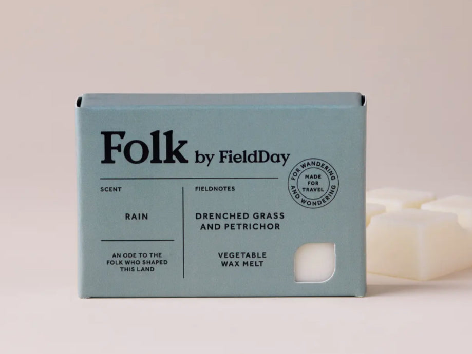 FOLK VEGETABLE WAX MELTS - DRENCHED GRASS & PETRICHOR