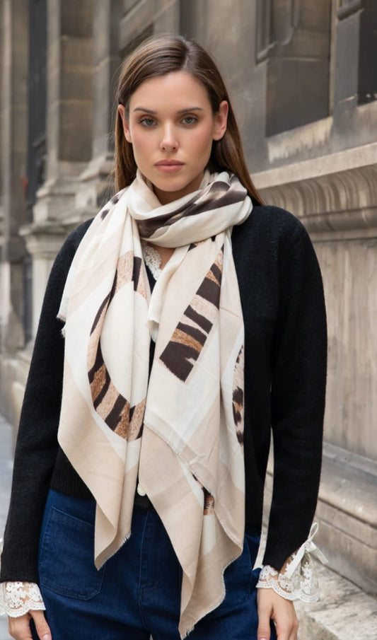 ANIMAL PRINT SCARF