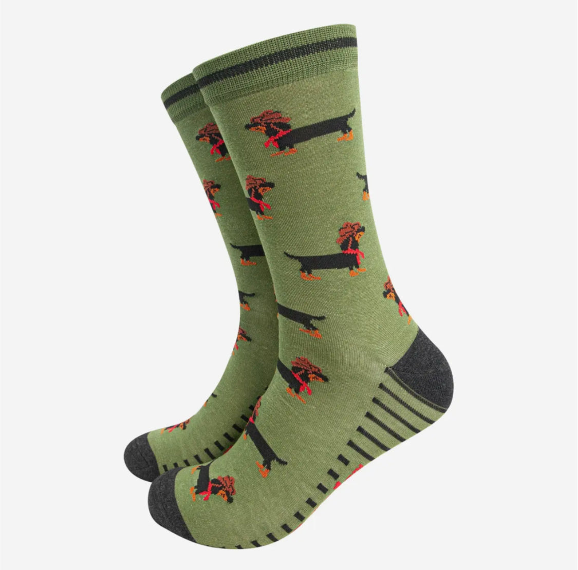 MEN’S SAUSAGE DOG BAMBOO SOCKS