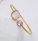 CRYSTAL BANGLE - PINK