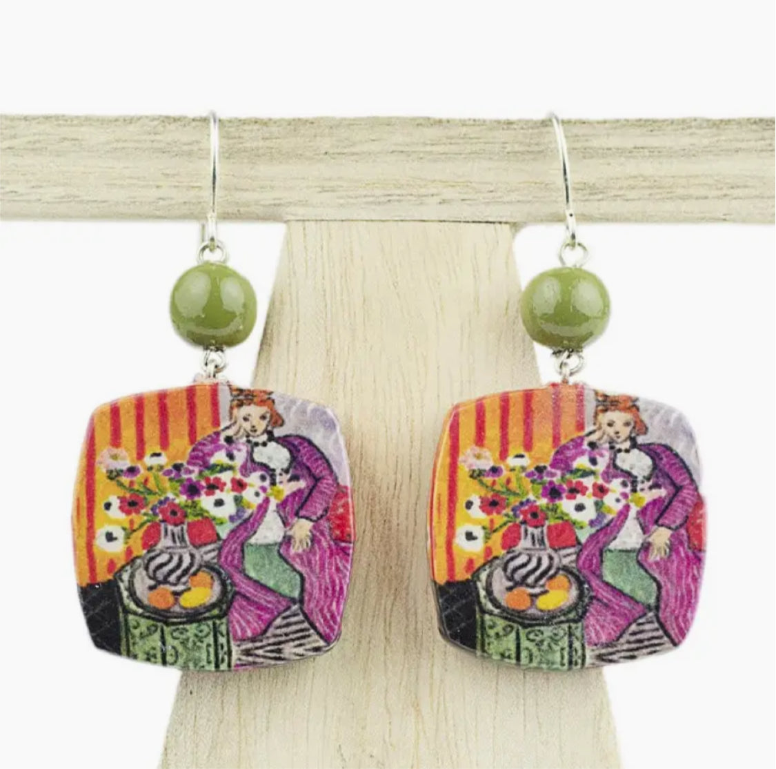 DECOUPAGE EARRINGS
