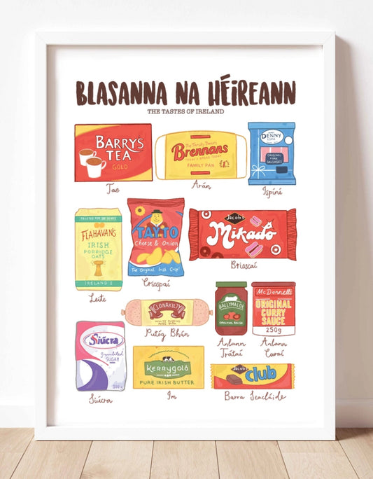 BLASANNA NA HEIREANN A4 PRINT