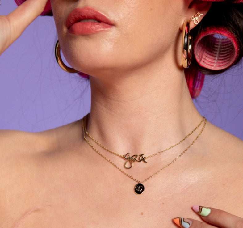 DKMV GRA BEAG NECKLACE - 14CT GOLD PLATED