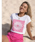 BANDANA PRINT TEE - 10-16