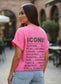 ICONIC COTTON TEE - 10-16 - PINK