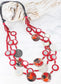 LAYERED COCONUT BEAD NECKLACE