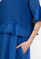 COTTON 2 PART DRESS - 8-14 - COBALT BLUE