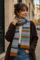 FLUFF STRIPED SCARF