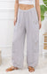 CARGO LINEN PANTS - 10-16 - GREY