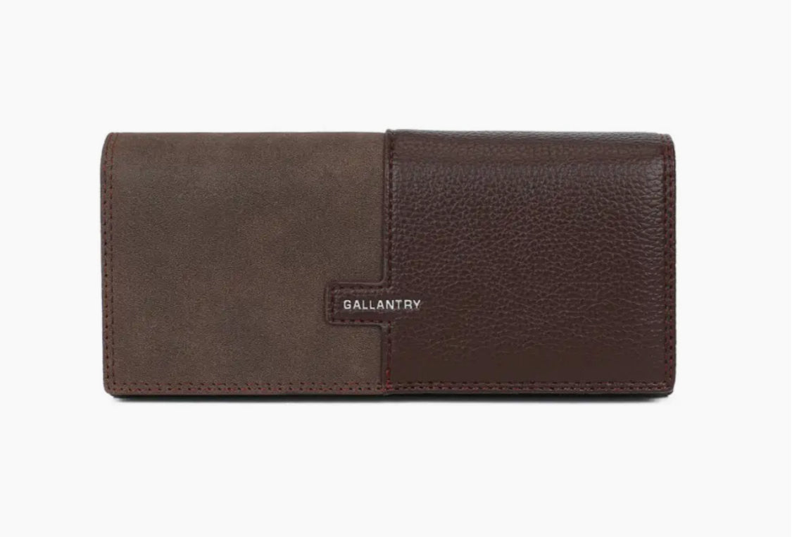 FOLD WALLET - BROWN