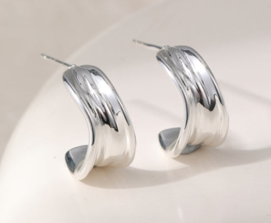 CHUNKY HOOP EARRINGS