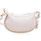 STUD CROSSBODY - BEIGE