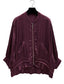 SATIN BOMBER - 10-16 - MERLOT