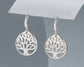 TREE OF LIFE HOOK EARRINGS