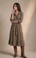 COTTON BLEND BELTED SHIRT DRESS - 10-16 - CAMEL