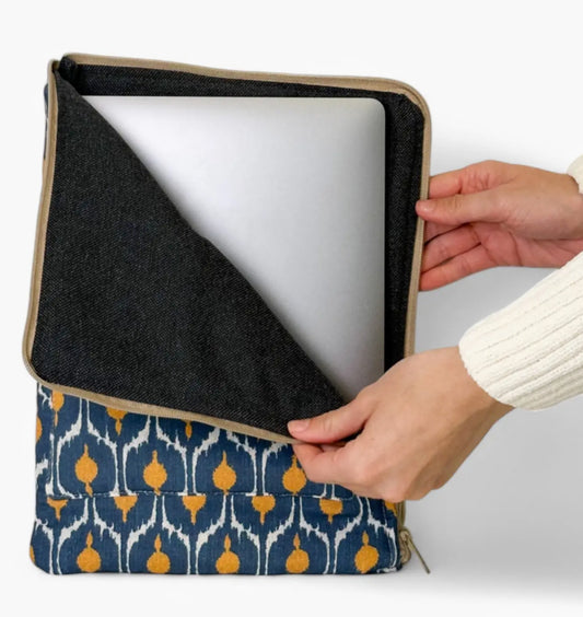PADDED FABRIC LAPTOP CASE - UP TO 14 INCHES