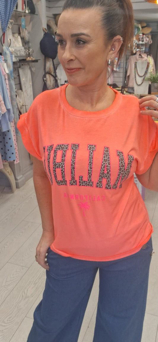 MALIBU NEON TEE - 8-14