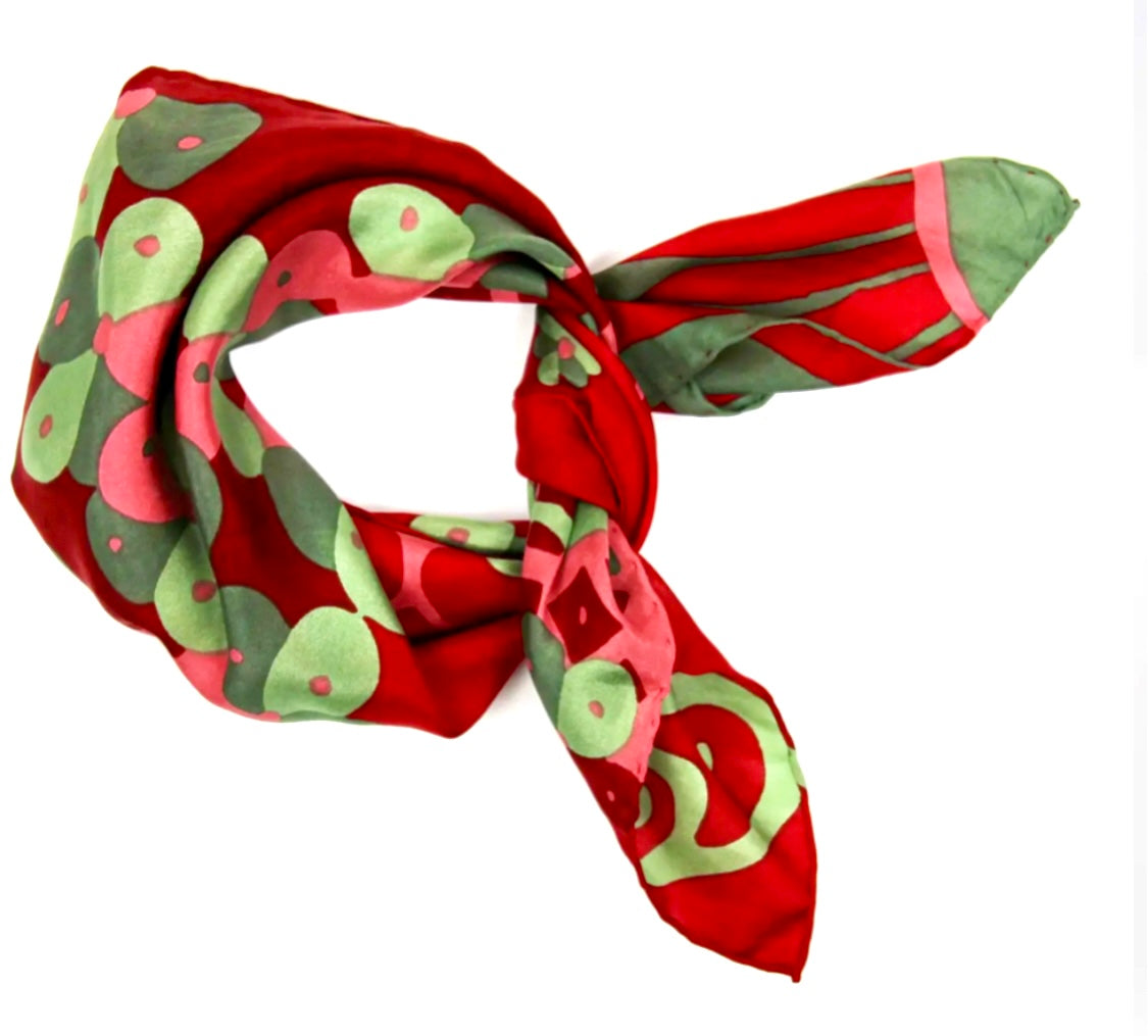 SILK SQUARE SCARF