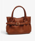 TOTE WITH LONG HANDLE - TAN