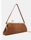 CLASP BAGUETTE BAG - CAMEL