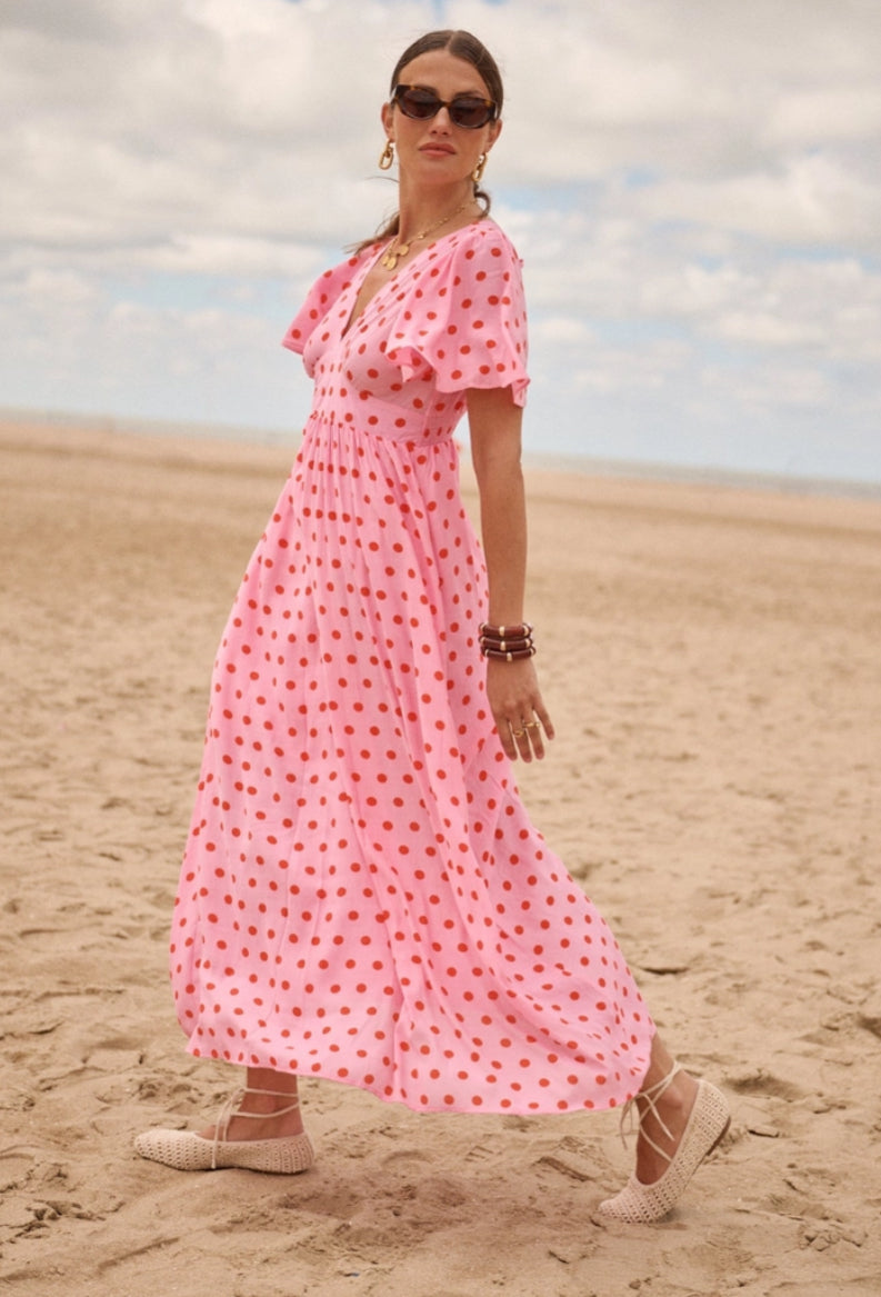 POLKA DRESS - 10-12
