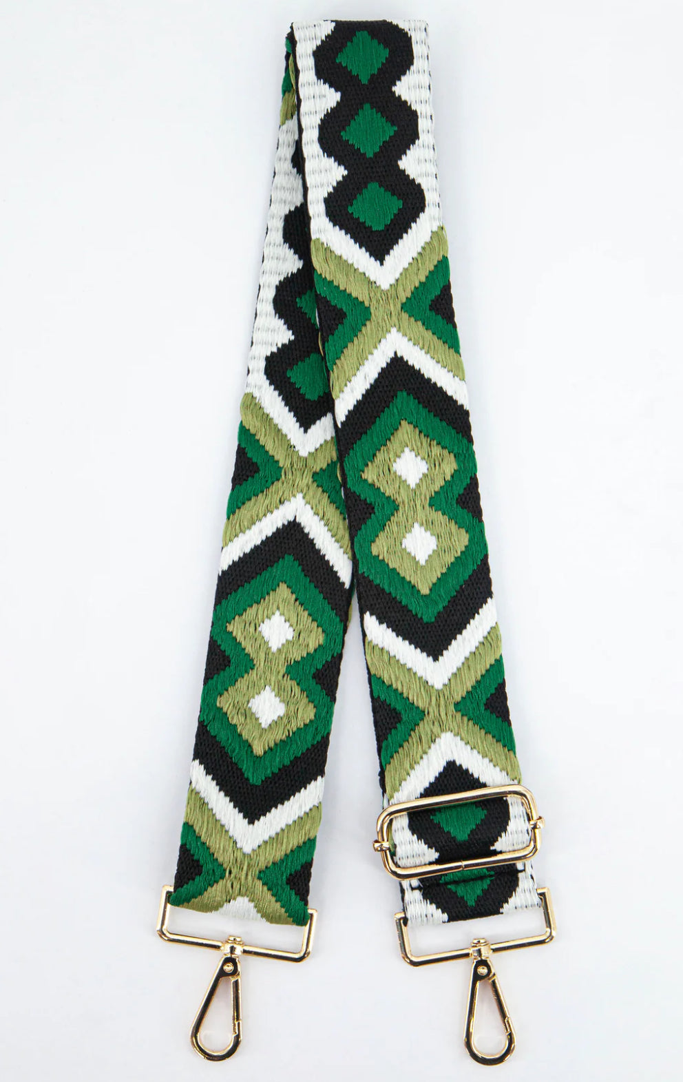 IKAT GREEN BAG STRAP