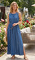 LYOCELL DRESS - 8-14