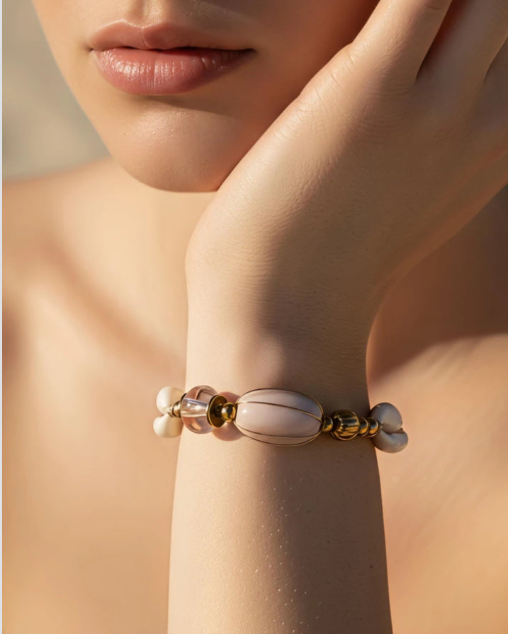 SHELL BRACELET - PINK
