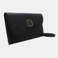BLACK ENVELOPE CLUTCH