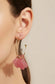 ACRYLIC FLOWER EARRINGS