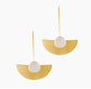 DNSK - CIRCLE FAN EARRINGS