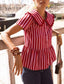 PETER PAN STRIPE BLOUSE - 10-12