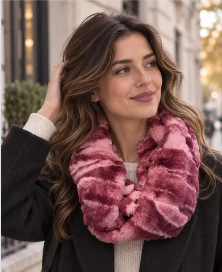 FAUX FUR SNOOD