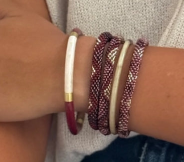 KIZO NEPALESE BEAD BRACELET