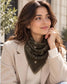 BANDANA PRINT NECK SCARF