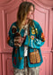 HANDMADE LINED VELVET JACKET - 12-16