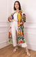 ABSTRACT KIMONO- FREE SIZE