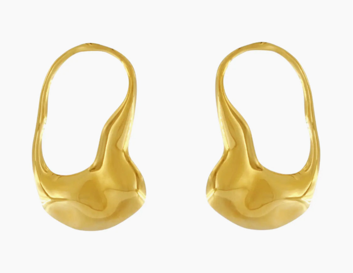 DNSK STATEMENT EARRINGS