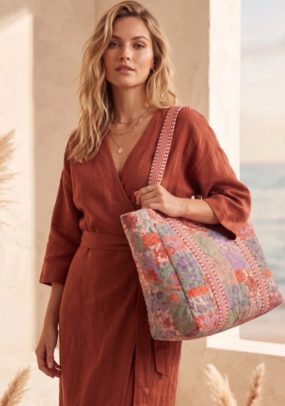 QUILTED TOTE