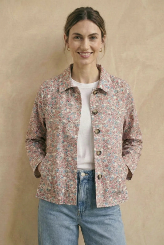 LIBERTY PRINT JACKET- 10-14