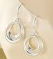 CIRCLE DROP EARRINGS