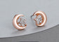 CRYSTAL MOON EARRINGS