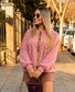 TAPEWORK CARDI - 10-16 - PINK