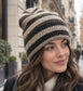 STRIPE RIB BEANIE