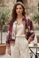 LIGHTWEIGHT PRINT JACKET - 10-16