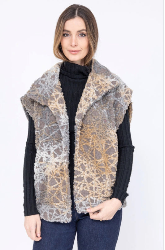 ABSTRACT GILET - 10-16
