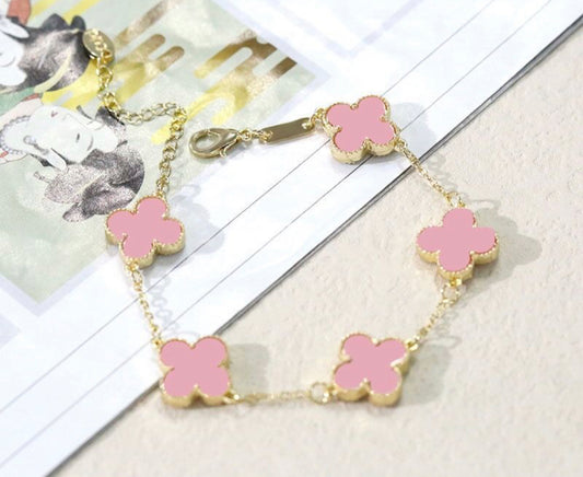 PINK PETAL BRACELET